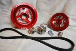 Serpentine Pulley System-Type 1-Anodized (Raptor)